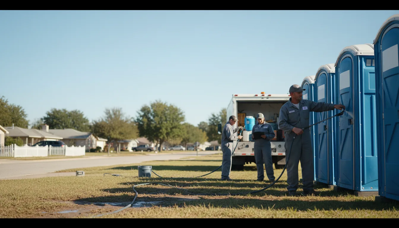 Long-Term Portable Toilet Rental in Marion, IL near me